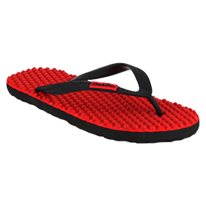 flip flops with massage bumps